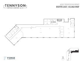 6100 Tennyson Pky, Plano, TX à louer Plan d’étage– Image 1 sur 1