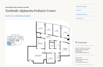 3400 Old Milton Pky, Alpharetta, GA à louer Plan d’étage– Image 1 sur 1
