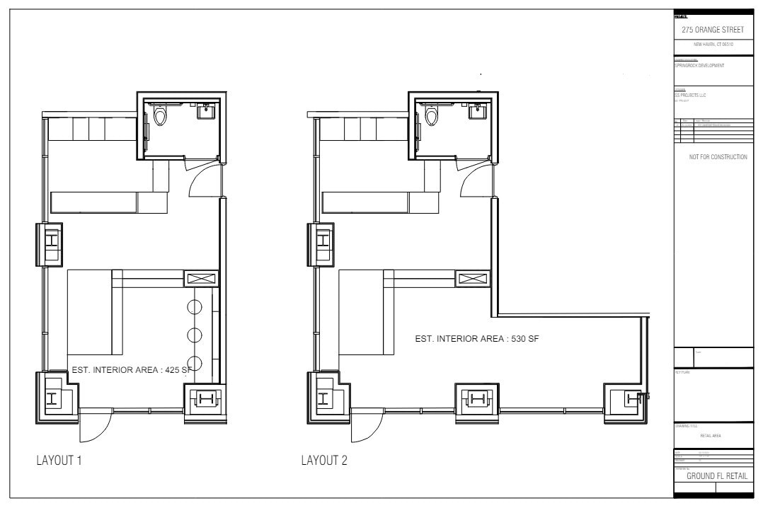 269 Orange St, New Haven, CT à louer Plan d’étage– Image 1 sur 2