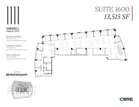 1111 Brickell Ave, Miami, FL à louer Plan de site– Image 1 sur 13
