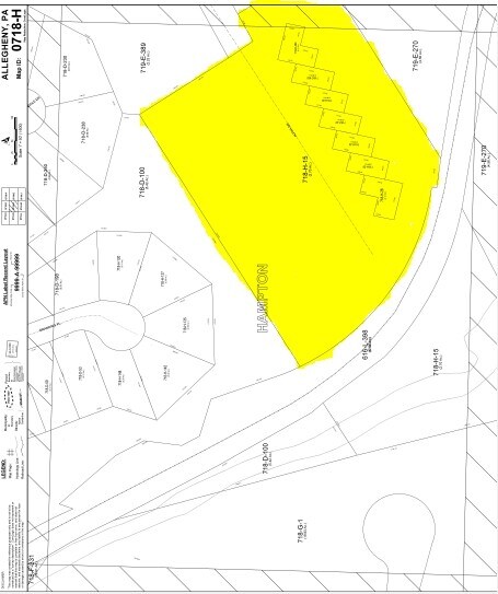 4025 Alpha Dr, Allison Park, PA à louer - Plan cadastral – Image 2 sur 5