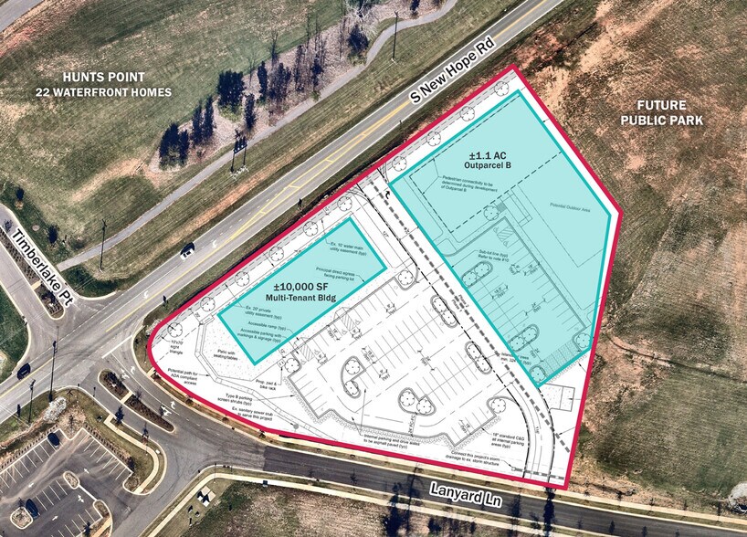 S New Hope Rd & Lanyard Ln, Belmont, NC à louer - Photo de l’immeuble – Image 2 sur 5