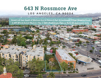 Plus de détails pour 643 N Rossmore Ave, Los Angeles, CA - Terrain à vendre