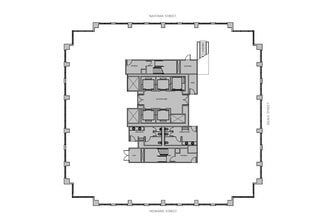 300 Howard St, San Francisco, CA à louer Plan d’étage– Image 1 sur 7