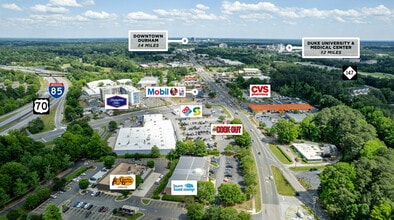 3601 Hillsborough Rd, Durham, NC - VUE AÉRIENNE  vue de carte