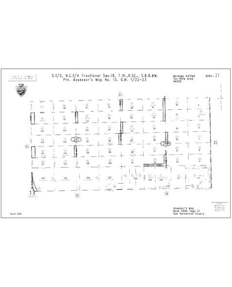 Roy Rogers Rd, Pioneertown, CA à vendre - Plan cadastral – Image 3 sur 4