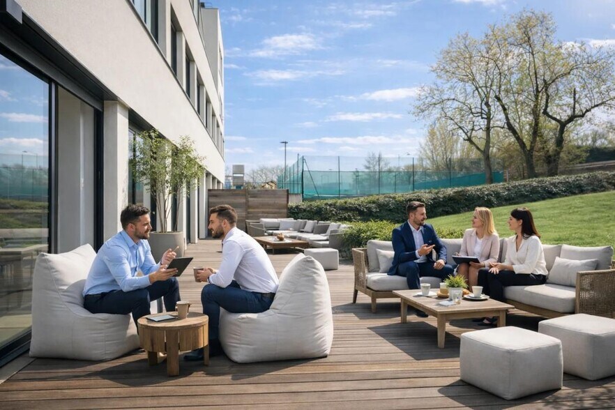 Bureau dans Rueil-Malmaison à louer - Photo de l’immeuble – Image 1 sur 10