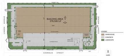 2175 N Linden Ave, Rialto, CA à louer Plan de site– Image 1 sur 1