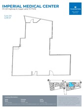 1111-1211 Highway 6, Sugar Land, TX à louer Plan d’étage– Image 2 sur 2
