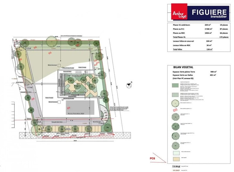 190 Rue Léon Foucault, Aix-en-Provence à louer - Plan d’étage – Image 3 sur 8