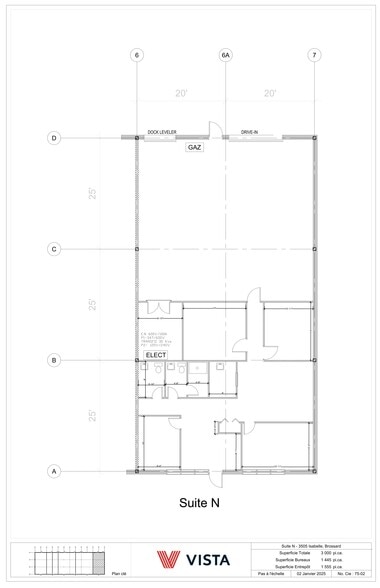 3505 Rue Isabelle, Brossard, QC à louer - Plan de site – Image 3 sur 3