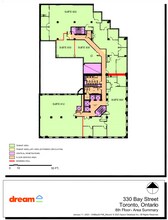 330 Bay St, Toronto, ON à louer Plan d’étage– Image 1 sur 1