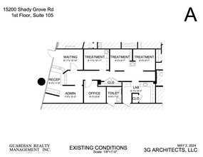 15200 Shady Grove Rd, Rockville, MD à louer Plan d’étage– Image 1 sur 1