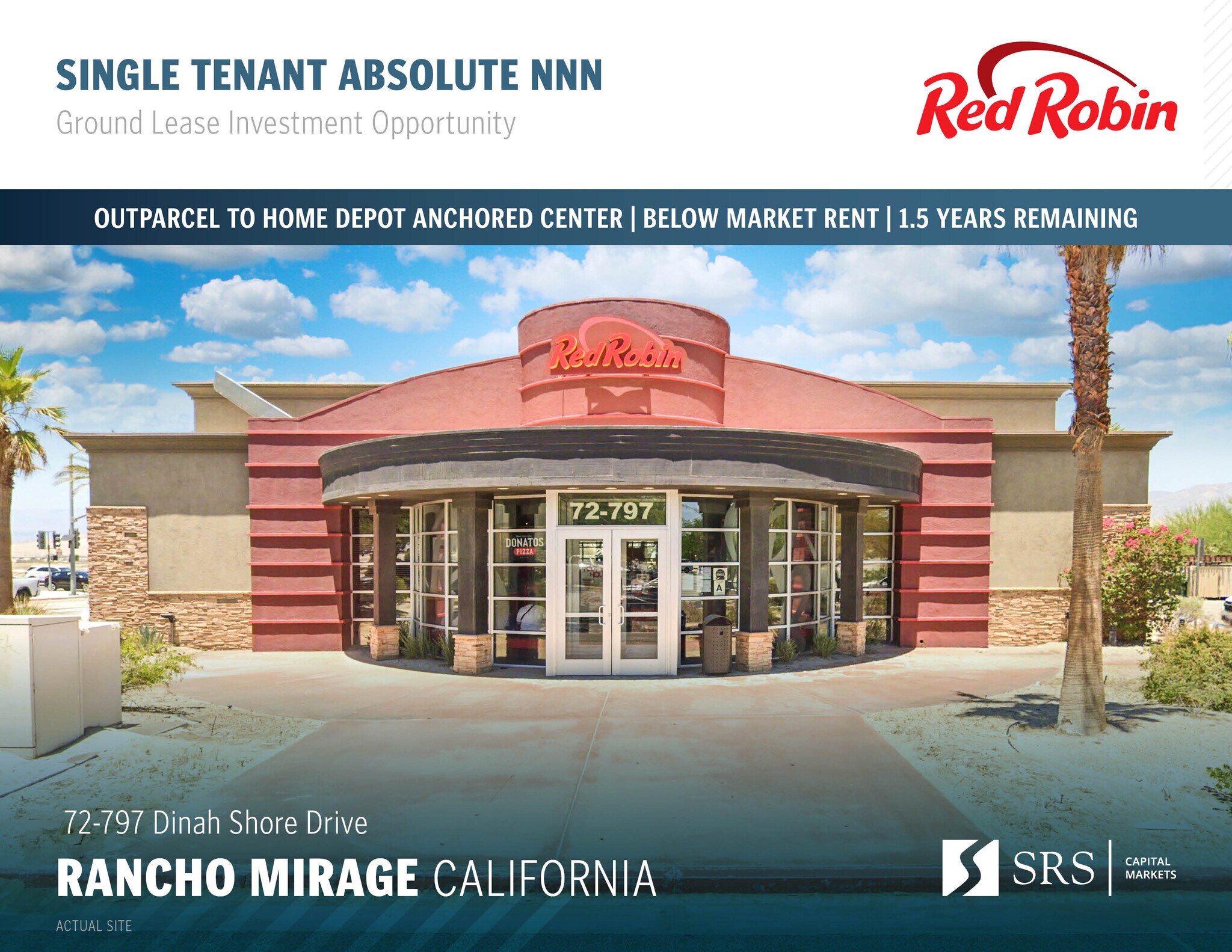 72797 Dinah Shore Dr, Rancho Mirage, CA à vendre Photo de l’immeuble– Image 1 sur 8