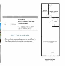 4110-4190 Mission Blvd, San Diego, CA à louer Plan d’étage– Image 1 sur 1
