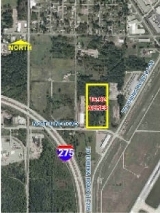 Northline Rd, Romulus, MI à vendre - Aérien – Image 2 sur 3