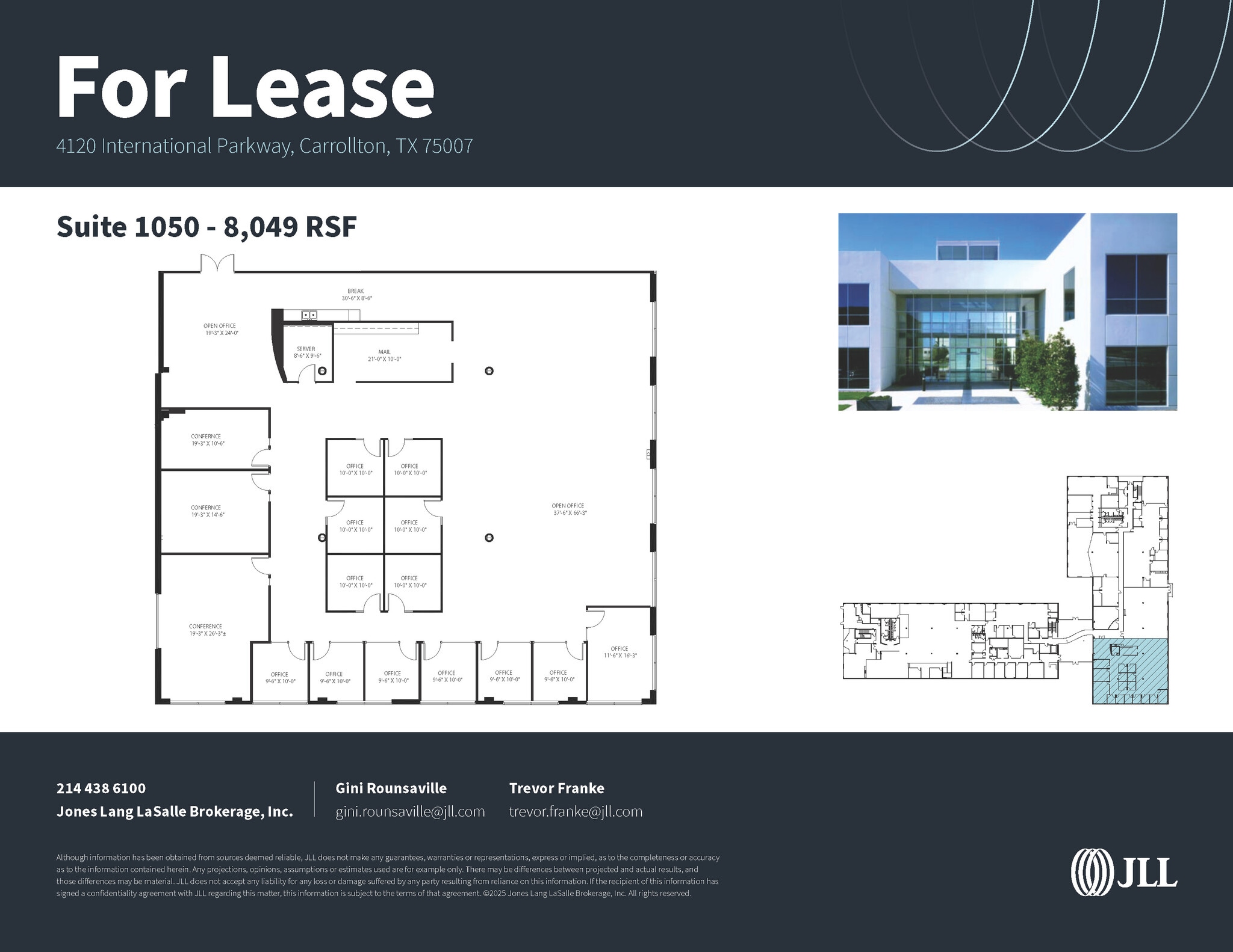 6100 W Plano Pky, Plano, TX à louer Plan d’étage– Image 1 sur 1