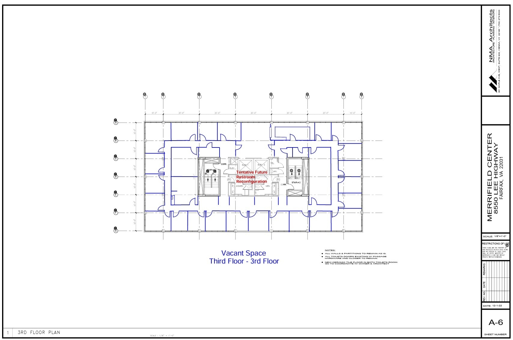 8550 Route 29, Fairfax, VA à louer Plan d’étage– Image 1 sur 1