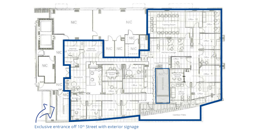 1053 10th Ave SW, Calgary, AB T2R 1E3 - Lot 206 -  - Plan d’étage - Image 1 of 1