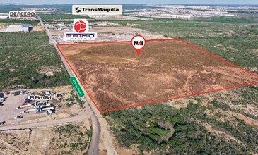 000 El Pico Rd, Laredo, TX - Vue aérienne vue de carte - Image1
