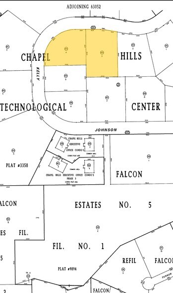 1150 Kelly Johnson Blvd, Colorado Springs, CO à louer - Plan cadastral – Image 2 sur 8