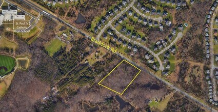 Braddock Rd, Chantilly, VA - VUE AÉRIENNE vue de carte