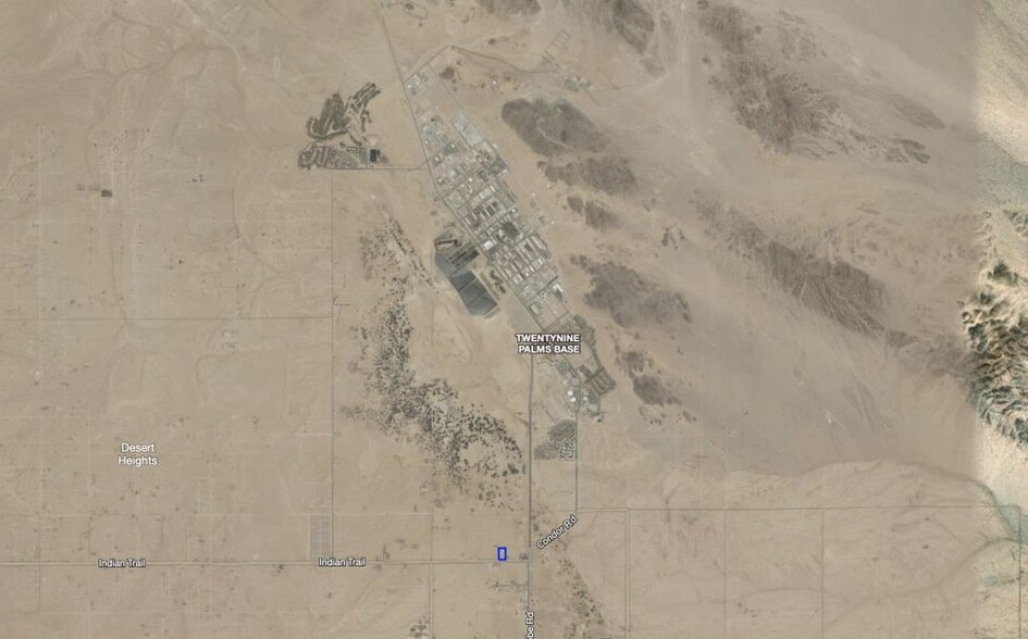 73460 Indian Trail, Twentynine Palms, CA à vendre - Aérien – Image 3 sur 4