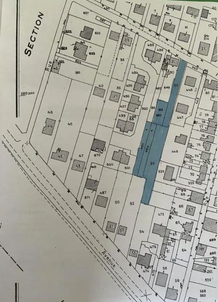 Terrain dans Andrésy à vendre - Plan de site – Image 3 sur 4