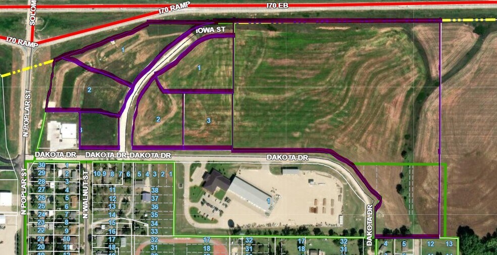 00000 Iowa St & 00000 Dakota St, Solomon, KS à vendre - Photo de l’immeuble – Image 3 sur 4
