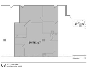 701 E 28th St, Long Beach, CA à louer Plan de site– Image 1 sur 1