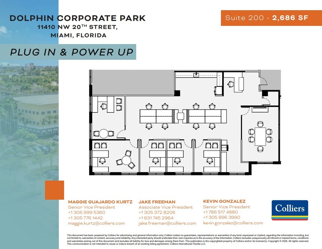 11410 NW 20th St, Miami, FL à louer Plan d’étage– Image 1 sur 1