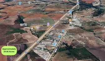 N Interstate 35 - Terrain
