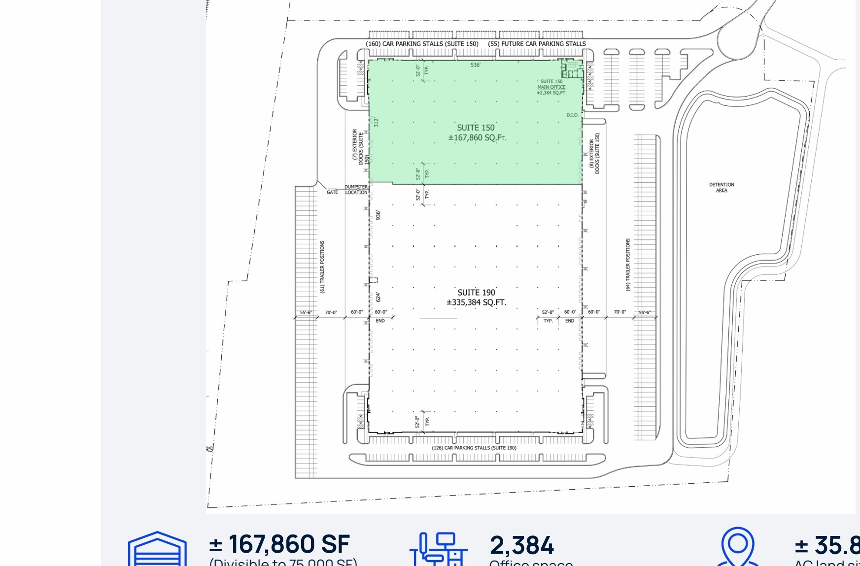 2350 Frieder Ln, Aurora, IL à louer Plan de site– Image 1 sur 1