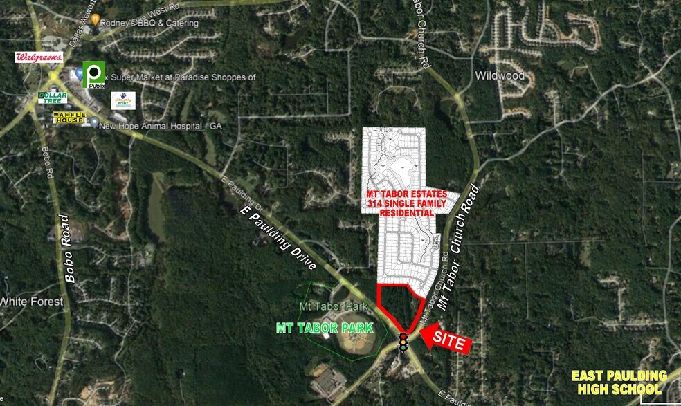 301 Banks Path, Dallas, GA à vendre - Aérien – Image 1 sur 4