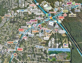 930 Broadstone Way, Apex, NC - VUE AÉRIENNE  vue de carte