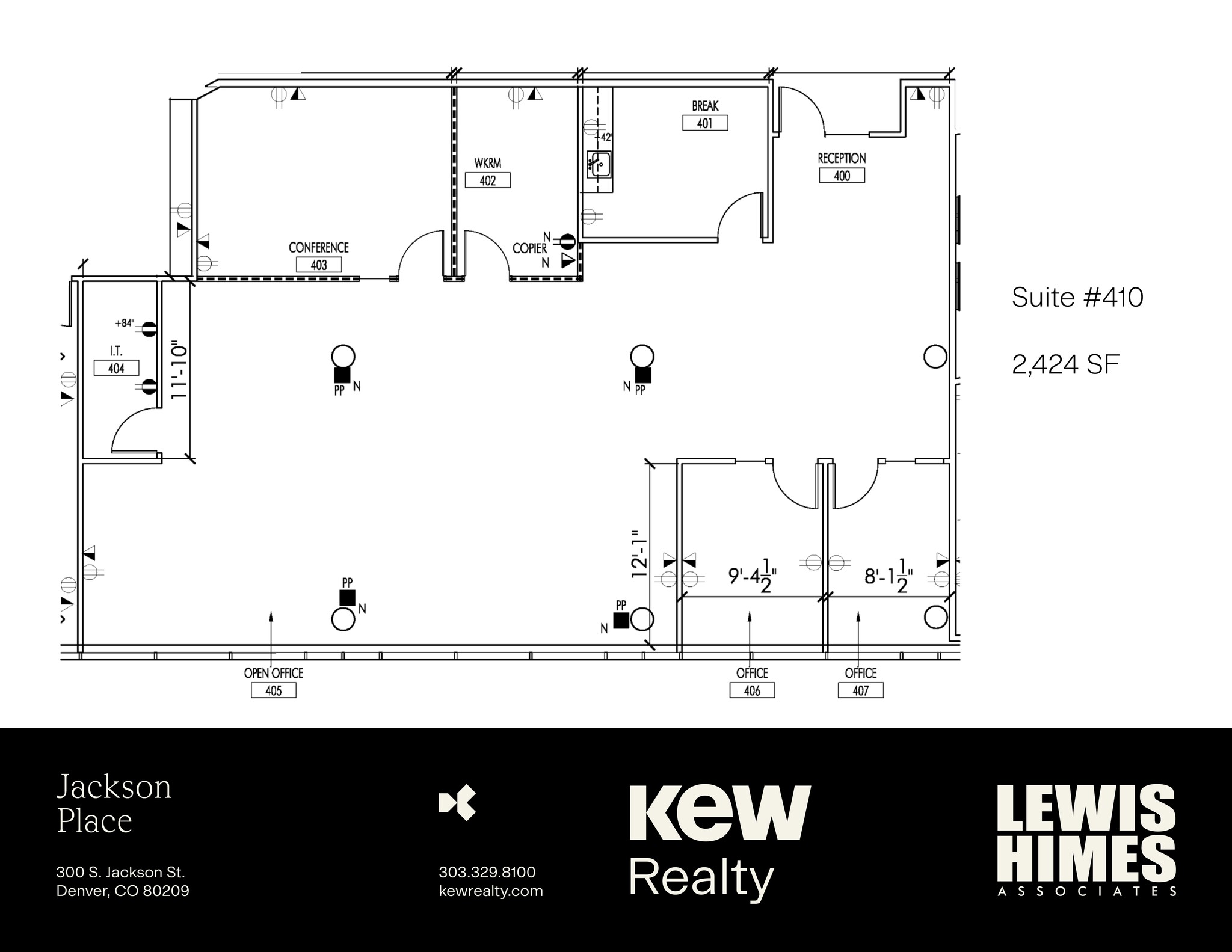 300 S Jackson St, Denver, CO à louer Plan de site– Image 1 sur 8