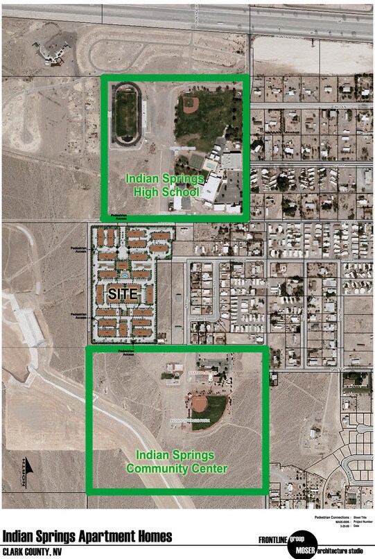 875 W Boulder Ln, Indian Springs, NV à vendre Photo de l’immeuble– Image 1 sur 9