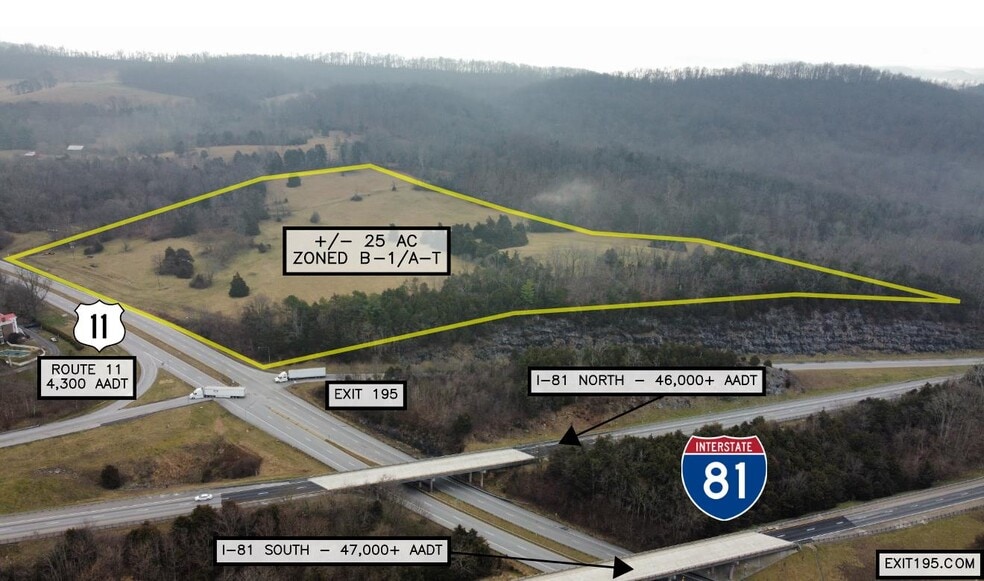 Interstate 81 Exit 195, Lexington, VA à vendre - Aérien – Image 2 sur 3