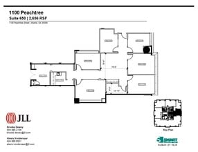 1100 Peachtree St Ne, Atlanta, GA à louer Plan d’étage– Image 1 sur 1