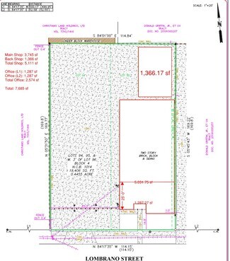 Plus de détails pour 307-311 Lombrano St, San Antonio, TX - Industriel/Logistique à vendre