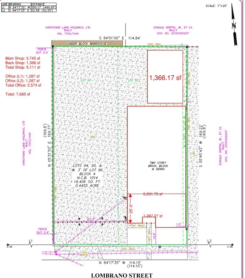 307-311 Lombrano St, San Antonio, TX à vendre Photo principale– Image 1 sur 3