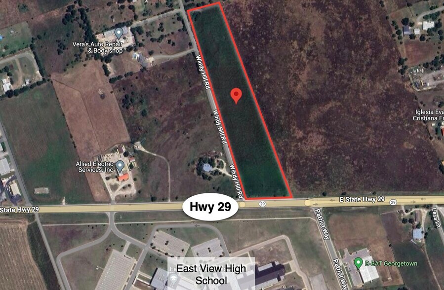 4501 University Ave, Georgetown, TX à vendre - Plan de site – Image 2 sur 2