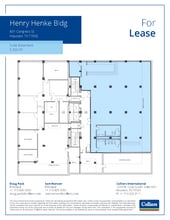 801 Congress St, Houston, TX à louer Plan d’étage– Image 1 sur 1