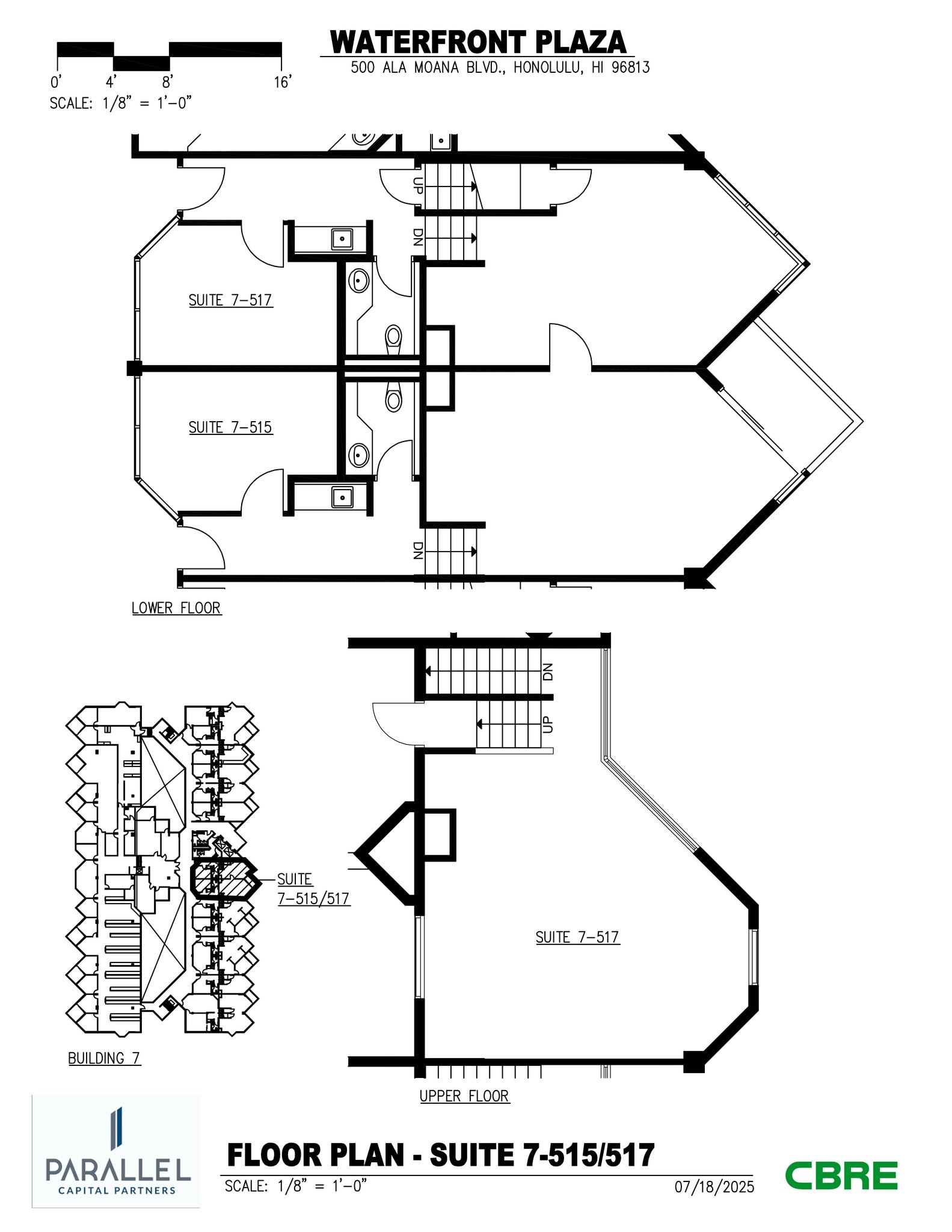 500 Ala Moana Blvd, Honolulu, HI à louer Plan de site– Image 1 sur 1