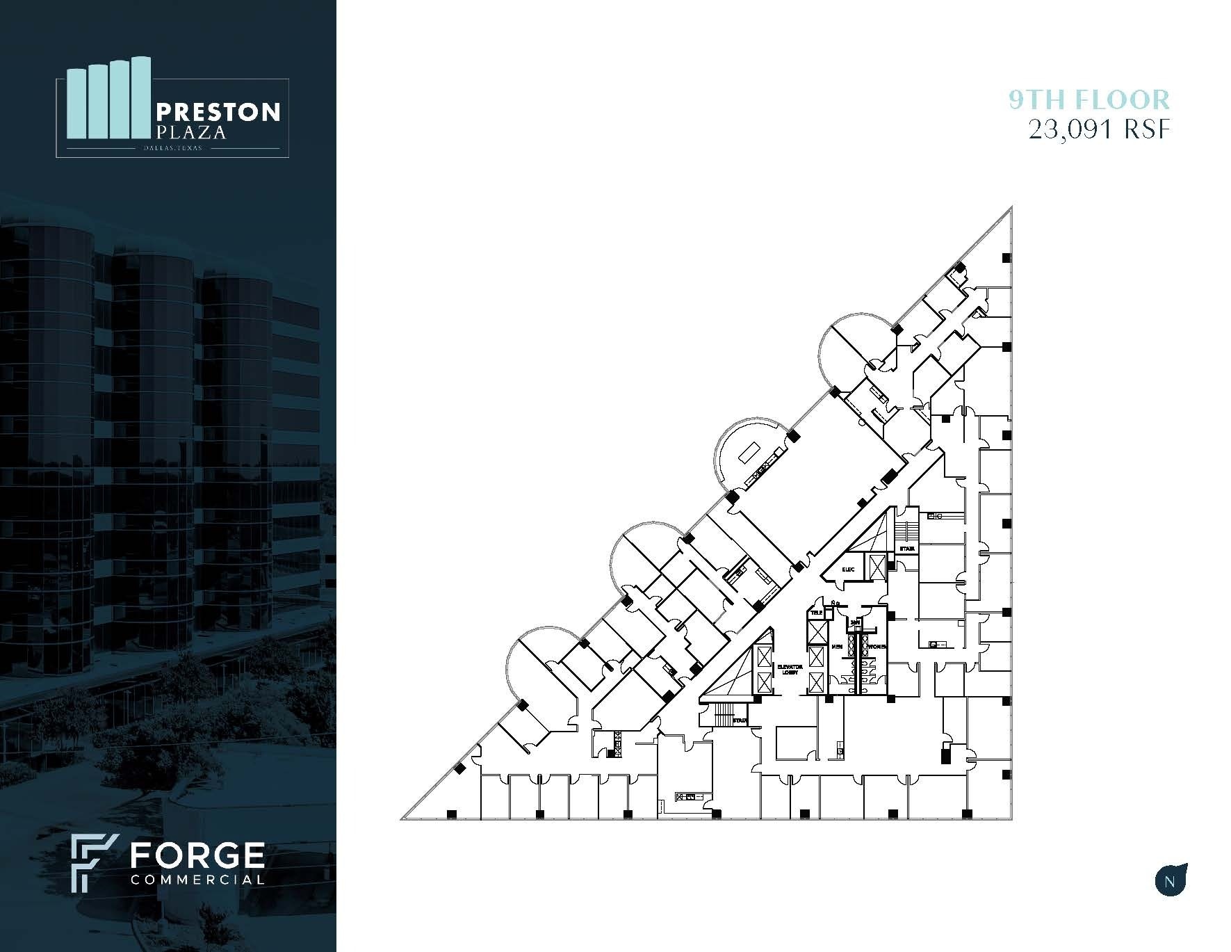 17950 Preston Rd, Dallas, TX à louer Plan d’étage– Image 1 sur 1