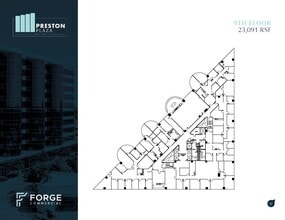 17950 Preston Rd, Dallas, TX à louer Plan d’étage– Image 1 sur 1