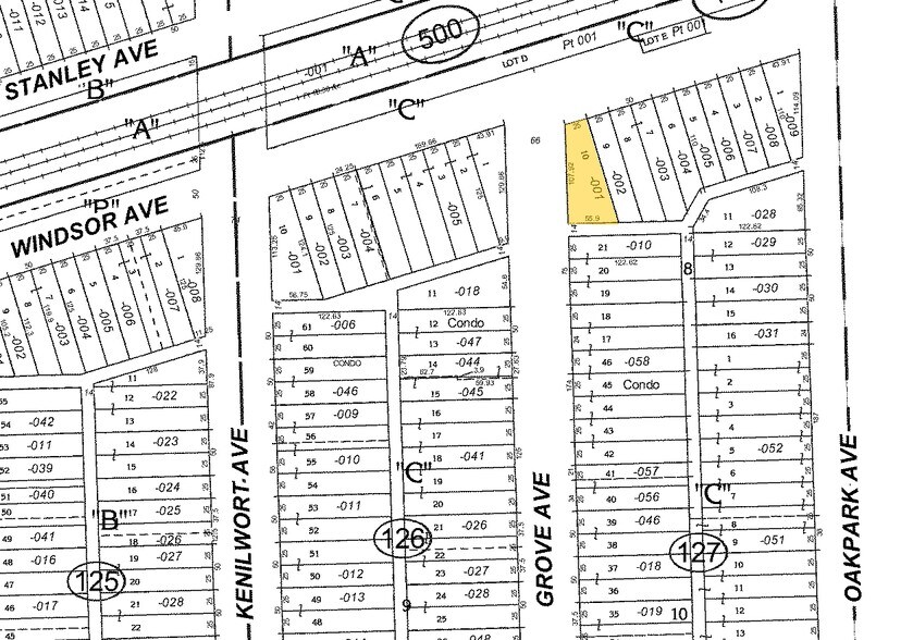 3239 Grove Ave, Berwyn, IL à vendre - Plan cadastral – Image 2 sur 3