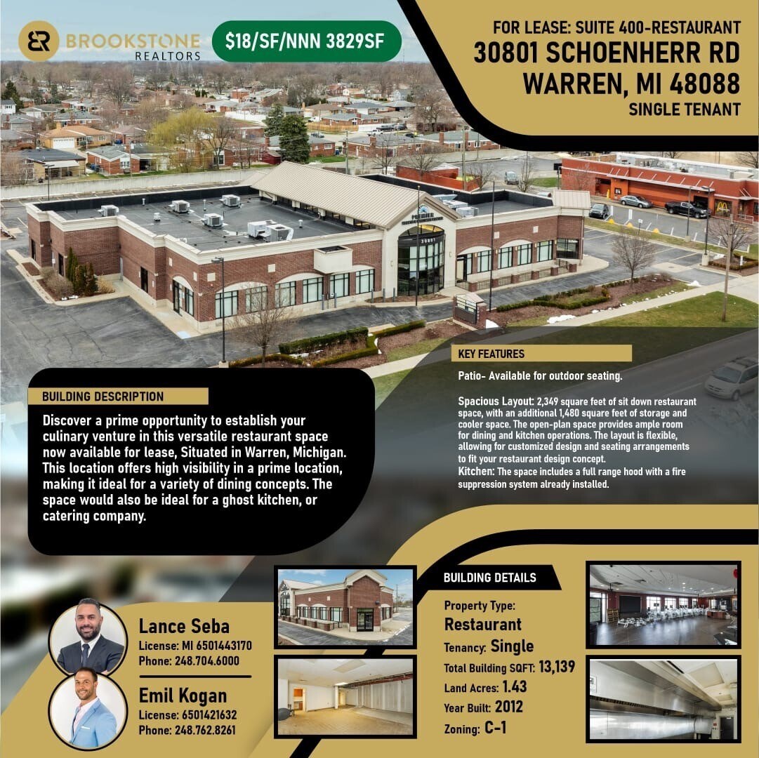 30801 Schoenherr Rd, Warren, MI à louer Photo de l’immeuble– Image 1 sur 1