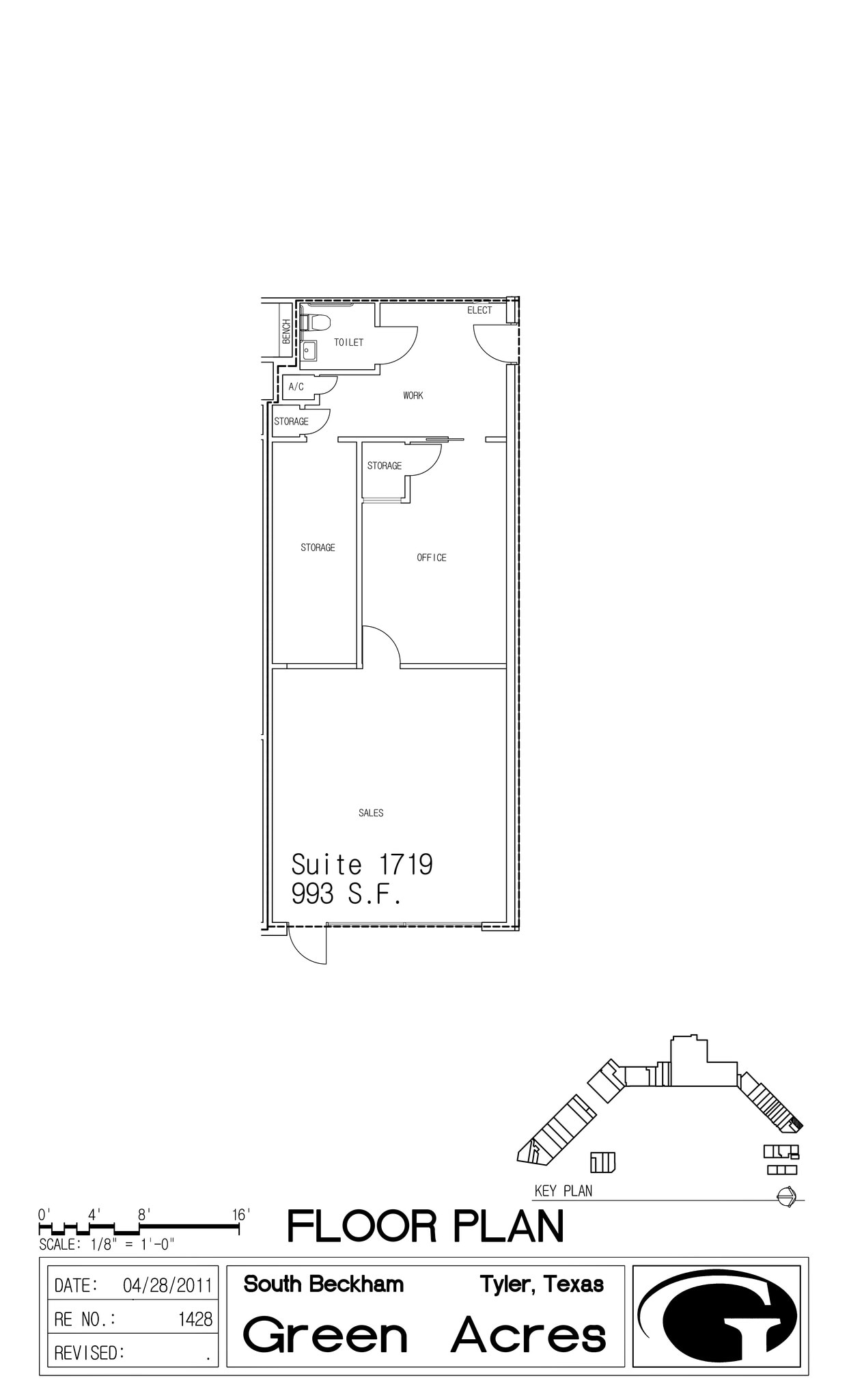 1700-1880 Troup Hwy, Tyler, TX à louer Plan de site– Image 1 sur 1