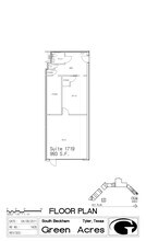 1700-1880 Troup Hwy, Tyler, TX à louer Plan de site– Image 1 sur 1